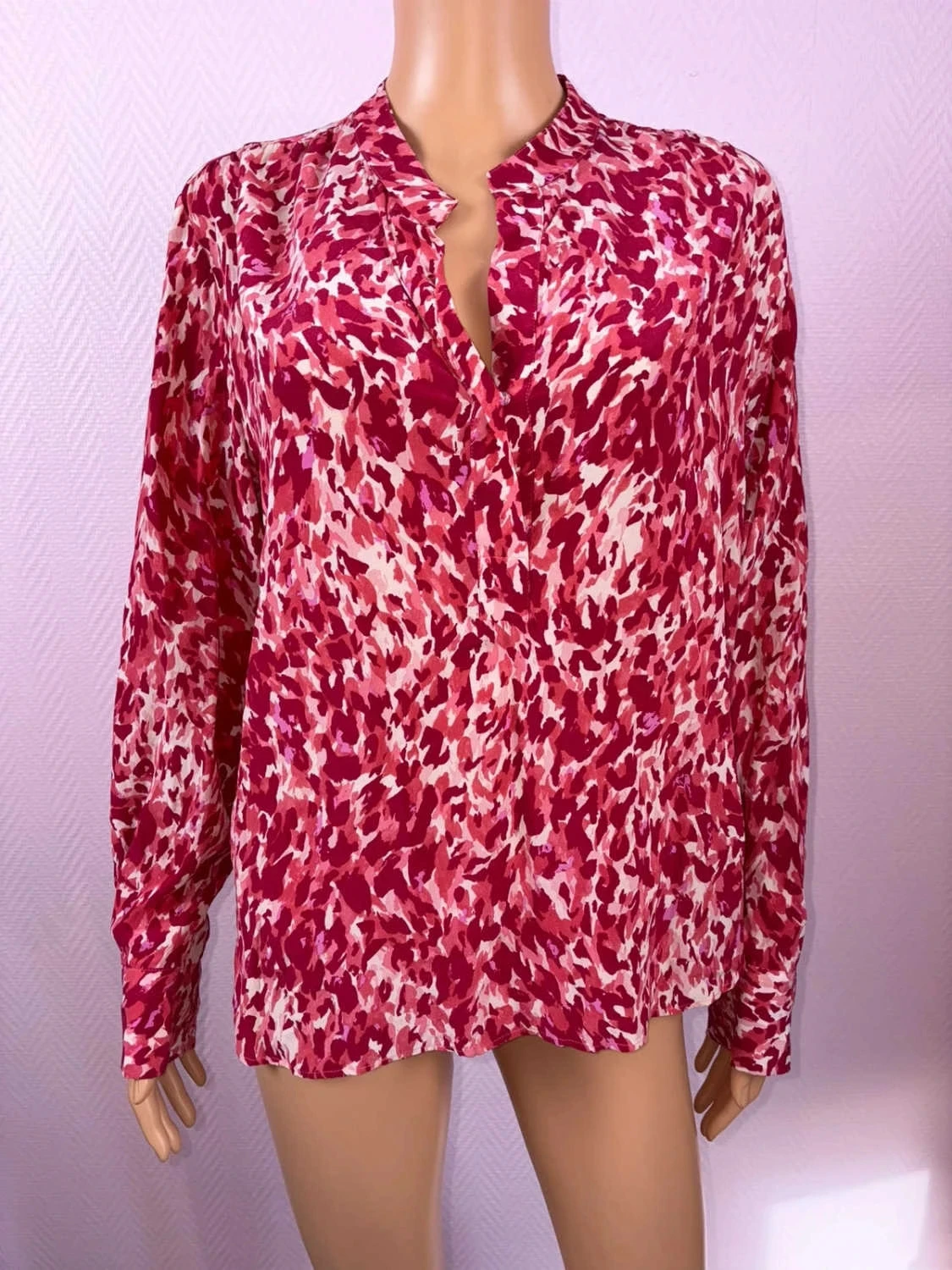 Blusa camisa Gérard Darel tamanho 42 em ótimo estado – photo 2